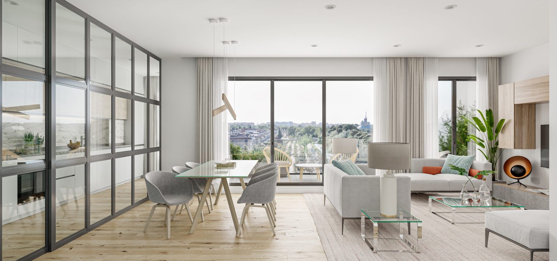 Brinum Parque Salón con Cocina Cerrada
